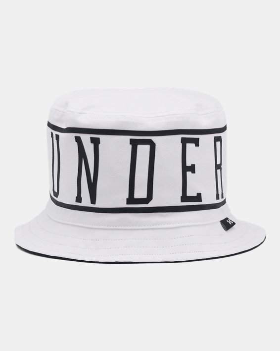 UA SportStyle Reversible Bucket Hat in Black image number 0